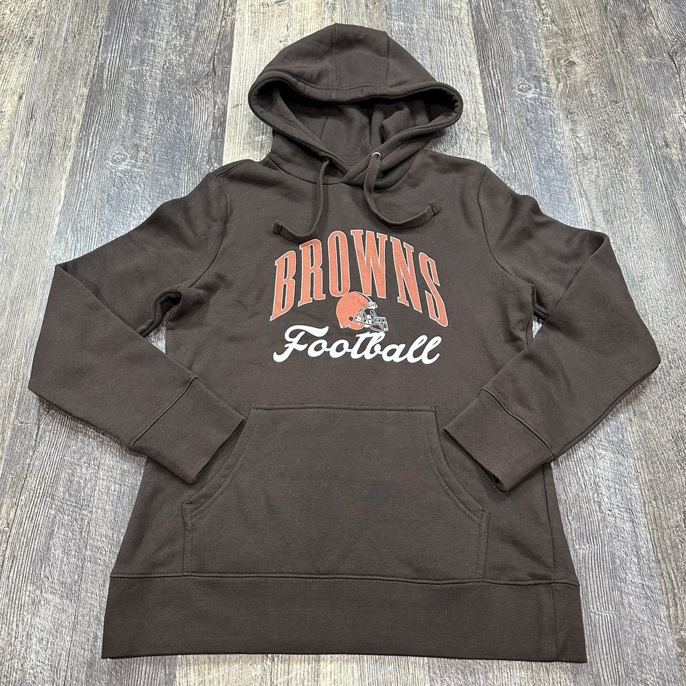 Fanatics NFL Cleveland Browns Football Women's Hoodie Sweatshirt‎ Size Medium